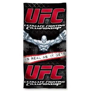  UFC Branded 30x60 Fiber Reactive Beach Towel Sports 