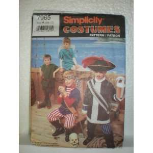   Simplicity Costumes Pattern 7965 [Sixe A SM LG] Arts, Crafts & Sewing