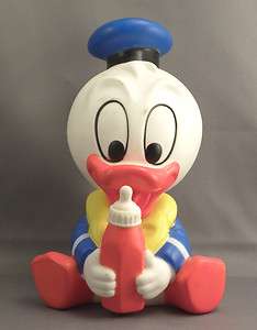 Vintage Shelcore Walt Disney Baby Donald Duck Figure  