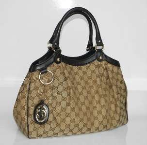GUCCI Sukey GG Fabric G Charm Medium Hobo Bag Handbag NWT $895  