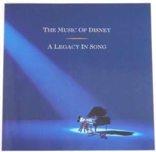 1992 MUSIC OF DISNEY LEGACY IN SONG ~3CD BOX SET  