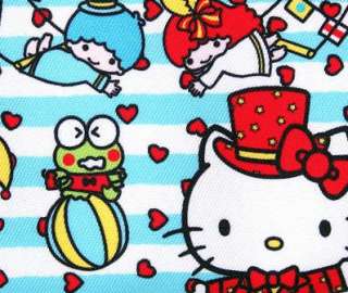 HELLO KITTY~ 50TH ANNIVERSARY CIRCUS STRIPED WALLET  