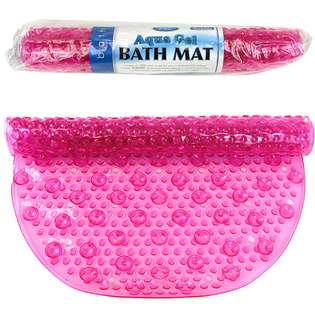 As Seen On TV Pink Aqua Gel Bubbled Bath Mat As Seen on TV 16 x at 
