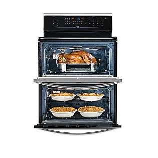  30 Freestanding Electric Range w/ Double Ovens   Stainless Steel 