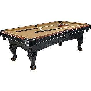 ft Lexington Pool Table with Lamp and Cue Rack   LEGS SOLD 