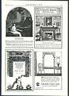 1920 AD Rookwood Pottery Comapny Fireplace Tiles Steger & Sons Pianos