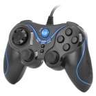   Gamepad Game Controller for PC Games   Black   Sky Blue KY DE 119981