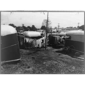   Charlestown, In. Indiana 1942, A licensed trailer camp