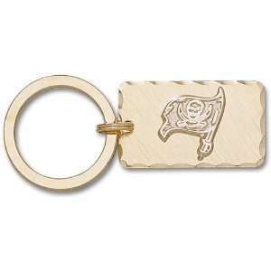    Tampa Bay Buccaneers Gold Plated Brass Key Chain