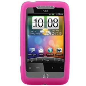  Silicone Cover for HTC Wildfire 6225 (Pink) Cell Phones 