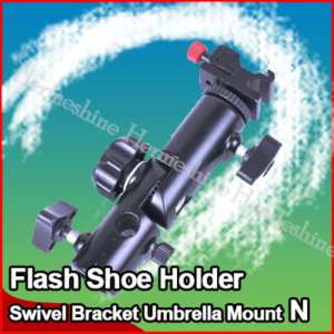 Flash Umbrella Holder Bracket Mount aluminum metal N  