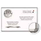 Balt, Inc. Magne Rite Magnetic Dry Erase Board 36 X 48 White Silver 