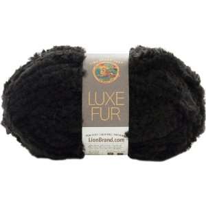  Luxe Fur Yarn Onyx