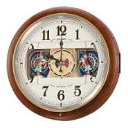 Seiko Melodies in Motion 6 Melody Wall Clock with Trumpeters at  