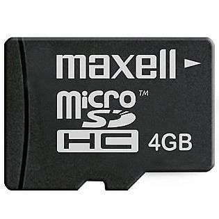 4GB Micro SD Card  Maxell Computers & Electronics Cameras & Camcorders 