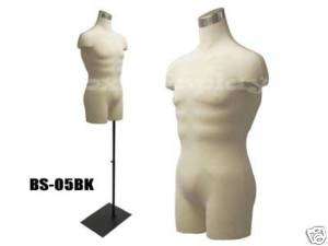 Mannequin Manequin Manikin Dress Form #33Mleg01+BS 05BK  