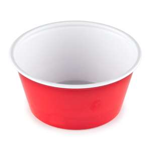 Solo B200R 0011 2 oz. Red Souffle / Portion Cup 2500/CS  For the Home 