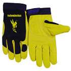 Weldas Mechanics Gloves   Natural and Black   One Pair   X Large