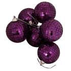   Passion Mirrored Glass Disco Ball Christmas Ornaments 1.5 (40mm