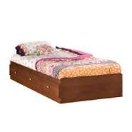 South Shore Moon Twin Mates Bed   Classic Cherry 