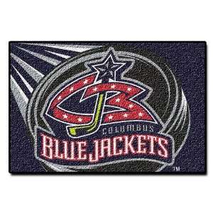  Columbus Blue Jackets NHL Tufted Rug (20x30)