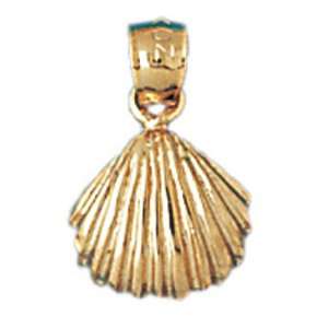   CleverEves 14K Gold Pendant Shell 1.1   Gram(s) CleverEve Jewelry