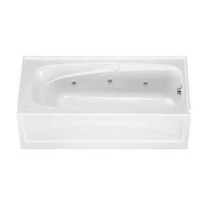 American Standard White Acrylic Skirted Jetted Whirlpool Tub 1748.118C 