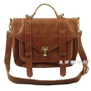 Gossip Girl Blair Real Leather Satchel Shoulder Bag NEW Handbag Tote 