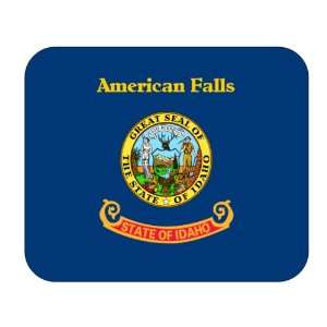   US State Flag   American Falls, Idaho (ID) Mouse Pad 