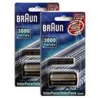 Braun 3000FC_X2 Shaver Replacement Foil & Cutter (2 Pack) 3000FC Brand 