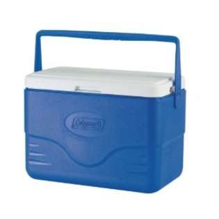 Coleman 28 Quart Cooler With Bail Handle, Blue 