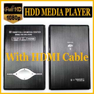 1080P 2.5HDD Media Player RM MKV H.264 SD USB HD  HDMI  