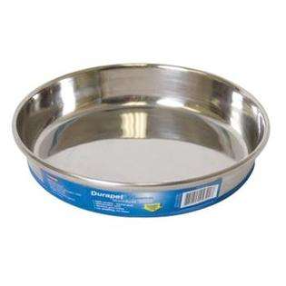 OUR PETS Cat Supplies Durapet Stainless Steel Cat Dish 