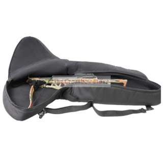 Black Padded Canvas Carrying Case for Hunting Crossbows  