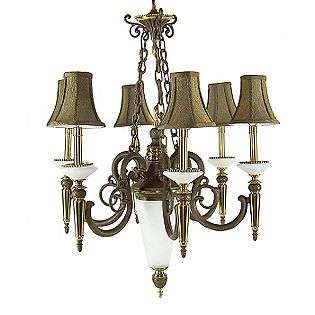 Kichler Kichler Bienville Chandelier  Classic Brass and Odessa Gold