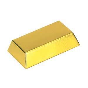  Gold Bar Favor Boxes   Set of 12