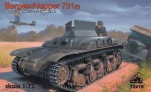 BERGESCHLEPPER 731(f) WW II GERMAN RECOVERY VEHICLE 1/72 RPM panzer
