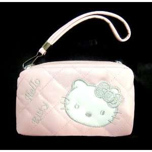  Hello Kitty Pouch PINK / with white face 