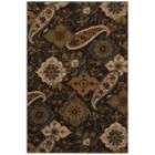 Country Living Thorne Brown Paisley Woven Rug Collection