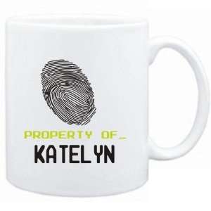   Property of _ Katelyn   Fingerprint  Female Names