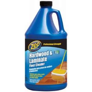  Zep Hardwood Floor Cleaner   Liquid Solution   1gal   Blue 