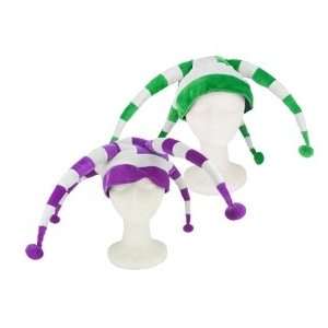  Striped Jester Carnivale Headpiece Toys & Games