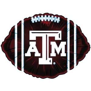   Texas A&M TAMU Aggies 18 inch Maroon Microfoil Balloon Sports