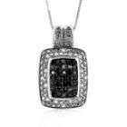 traditional diamond pendant a collection of 7 individual diamonds 