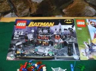 LEGO BATMAN AND CASTLE INSTRUCTION BOOKS PIECES AND FIGURES EXC 