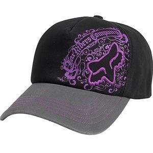  Fox Racing Womens Oakland Hat   One size fits most/Black 