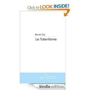 Le Talentisme (French Edition) Boron Ou  Kindle Store