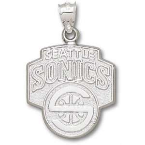  Seattle Sonics Solid Sterling Silver S Logo 1 
