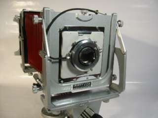 Graphic View Camera with Ektar 203mm Lens and Case Excellent  