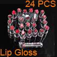 24 PCS Colorful Pearlescent Lip Gloss Makeup Lipglass  